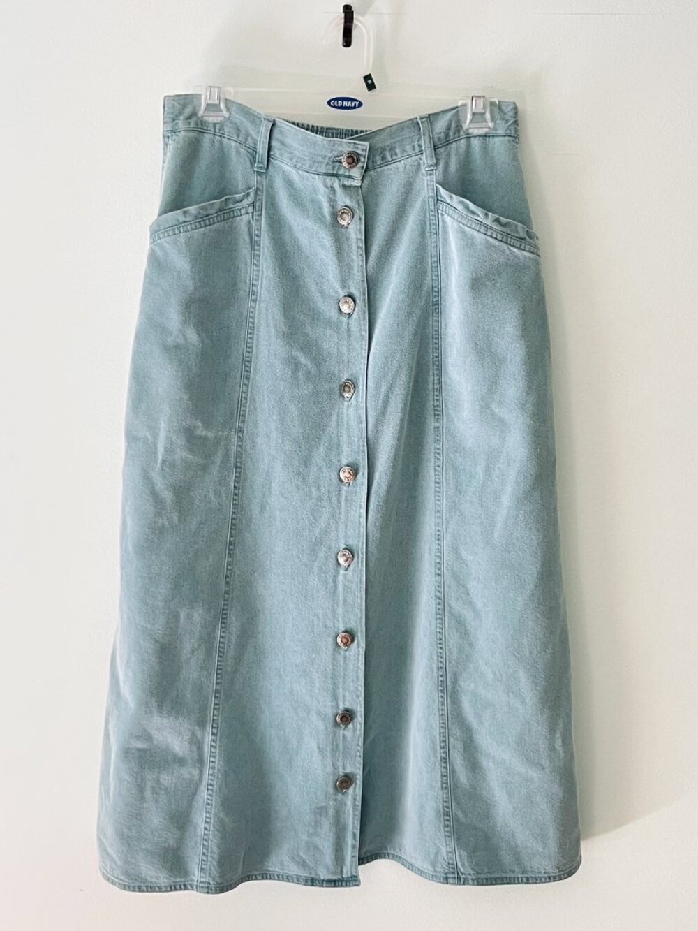 Vintage L.L.Bean Denim Midi Skirt